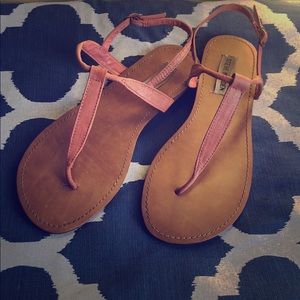 Steve Madden Coral Leather Sandals